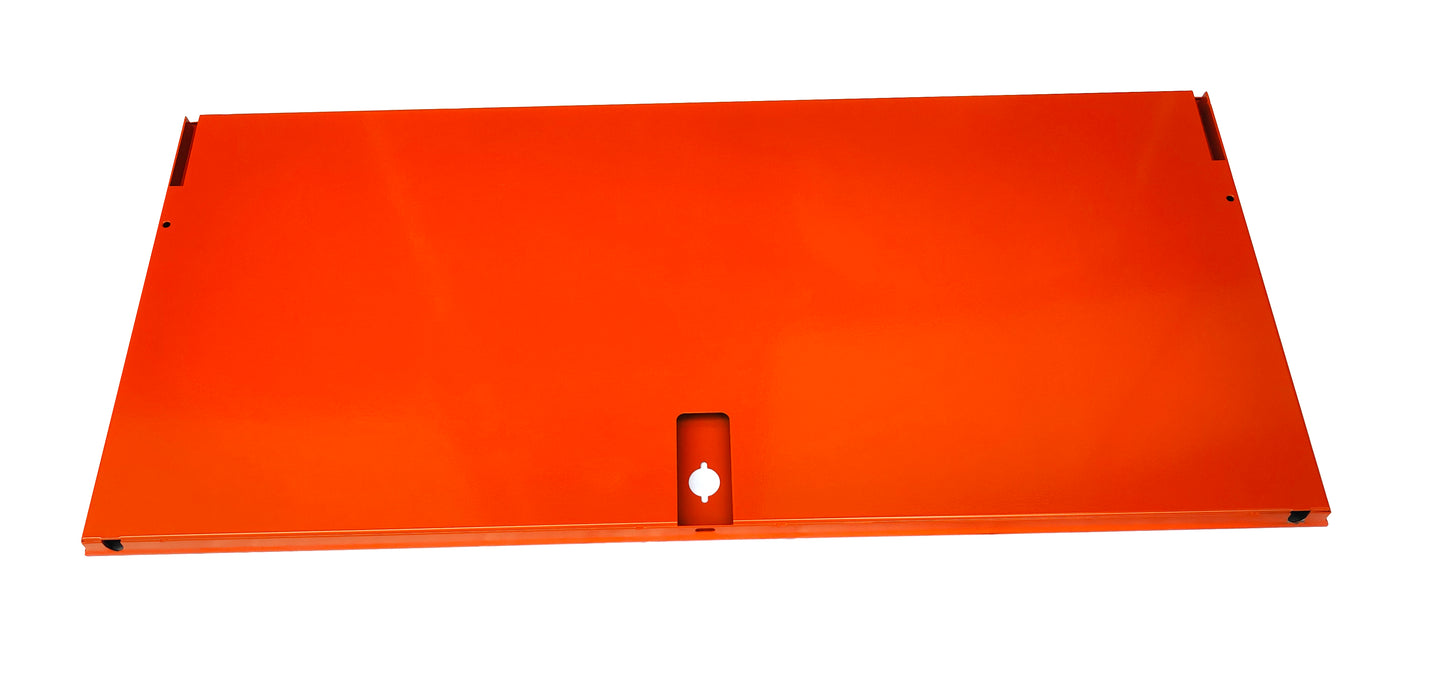 Klapptür Ohne Beschlag - Reinorange - RAL 2004