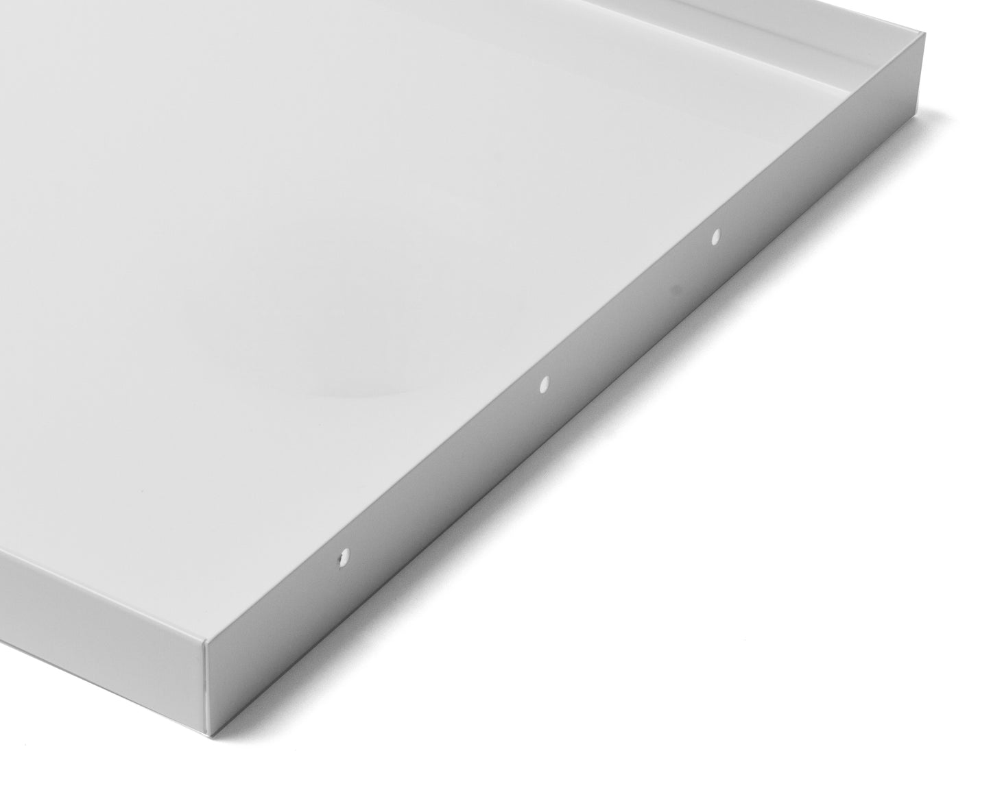 Ausziehtablar -Schublade - RAL 9010 Reinweiß - 75 50 35