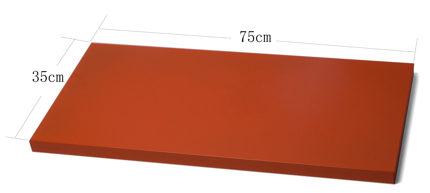 Ausziehtablar - Schublade - RAL 2004 - Reinorange - 75 50 35