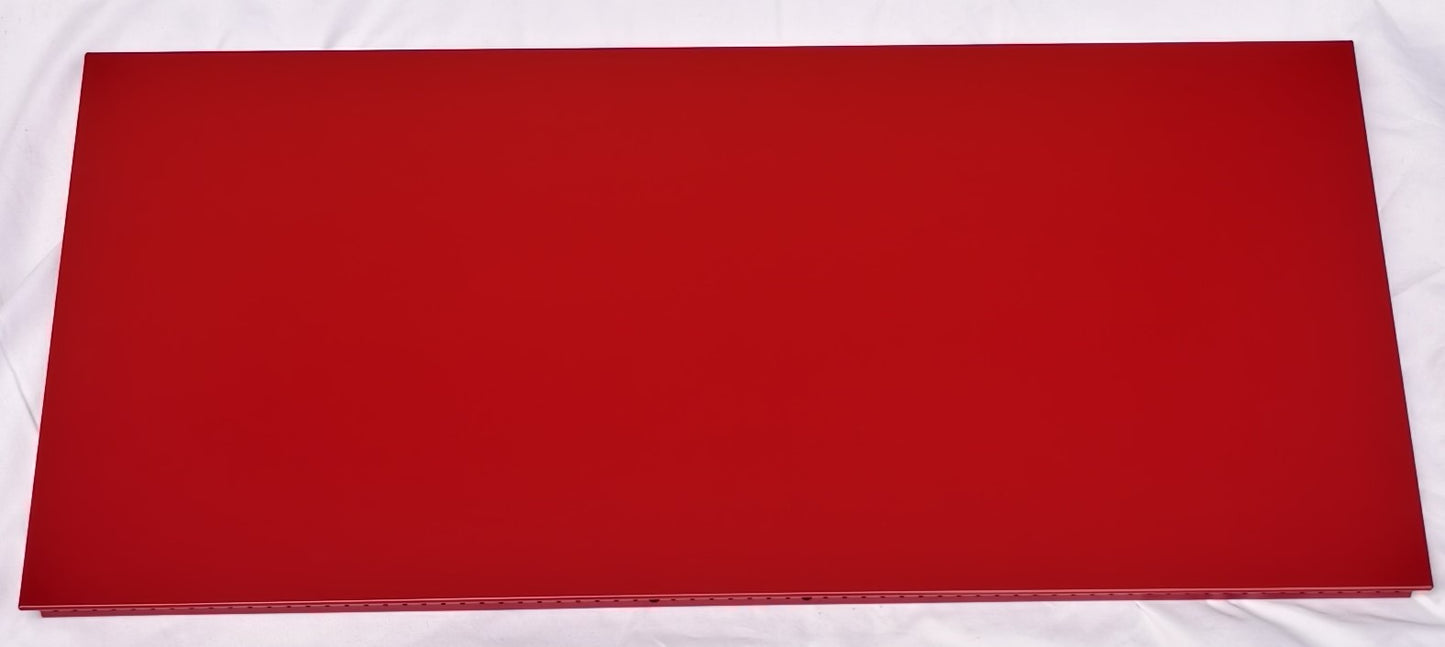 Aussentablar - Rubinrot - RAL 3003 - 75 50 35 cm