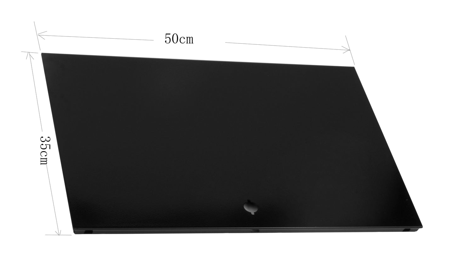 Klapptür Graphitschwarz RAL 9011 - Folding Door - Porte Pliante