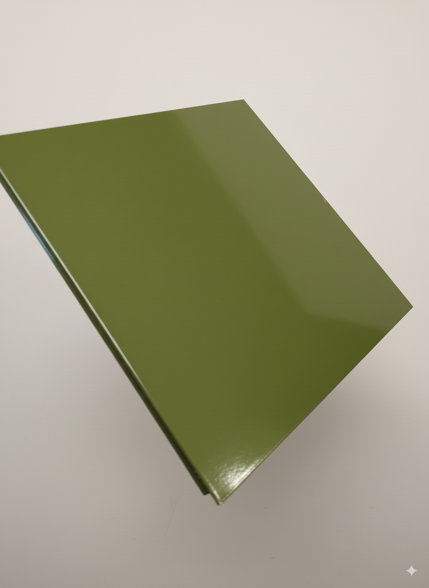 Aussentablar Olivgrün RAL 6003 - External Panel Olive Green - Tablette Externe Vert Olive