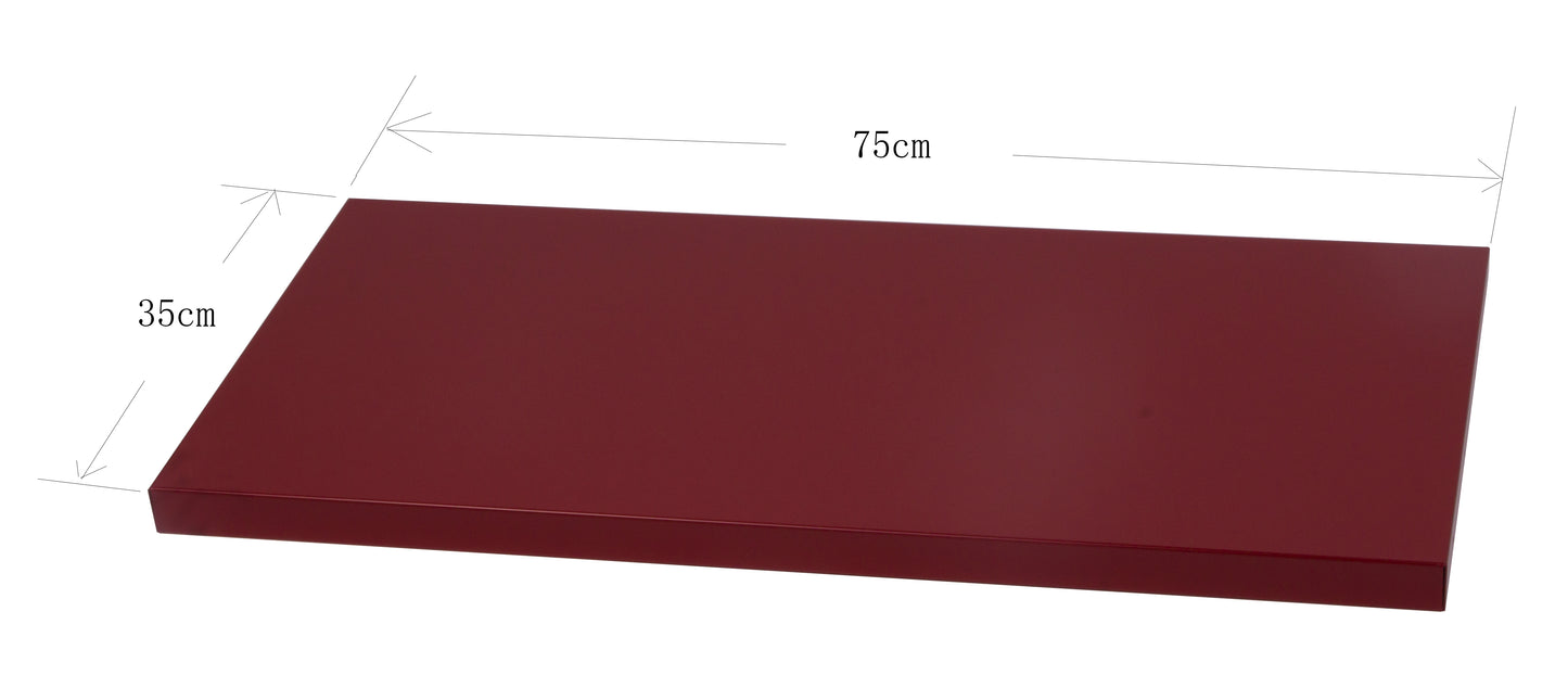 Ausziehtablar - Schublade - Für USM Haller - RAL 3003 - Rubinrot - 75 50 35