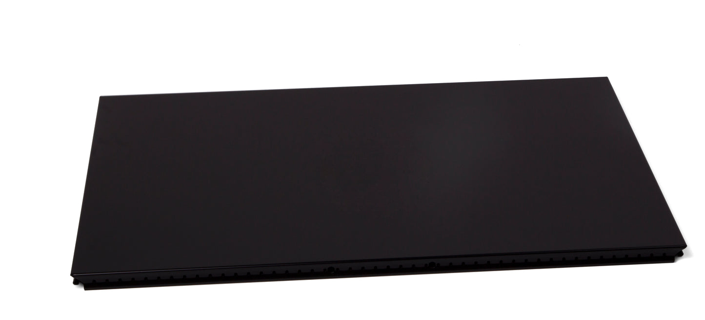 Aussentablar Graphitschwarz - External Panel - Tablette Externe - RAL 9011 - USM Haller