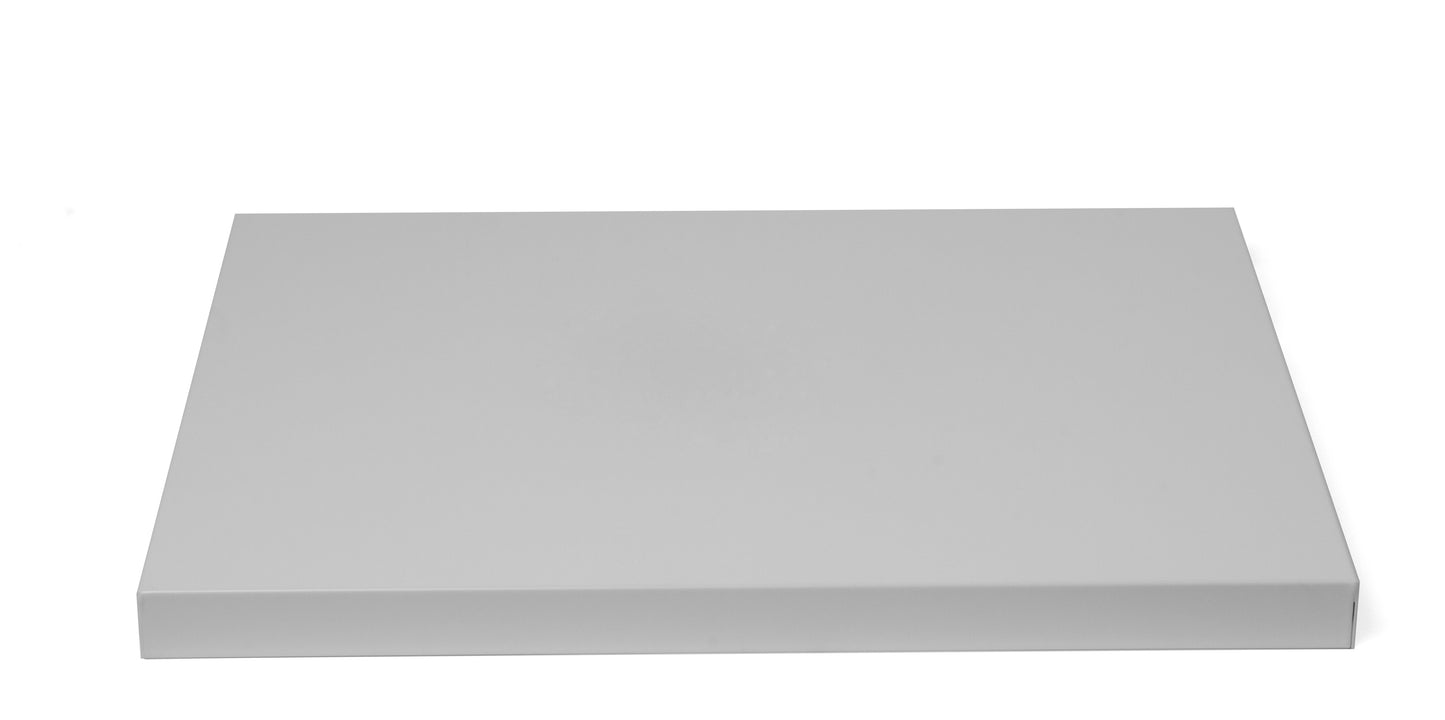 Ausziehtablar -Schublade - Für USM Haller - RAL 9010 Reinweiß - 75 50 35