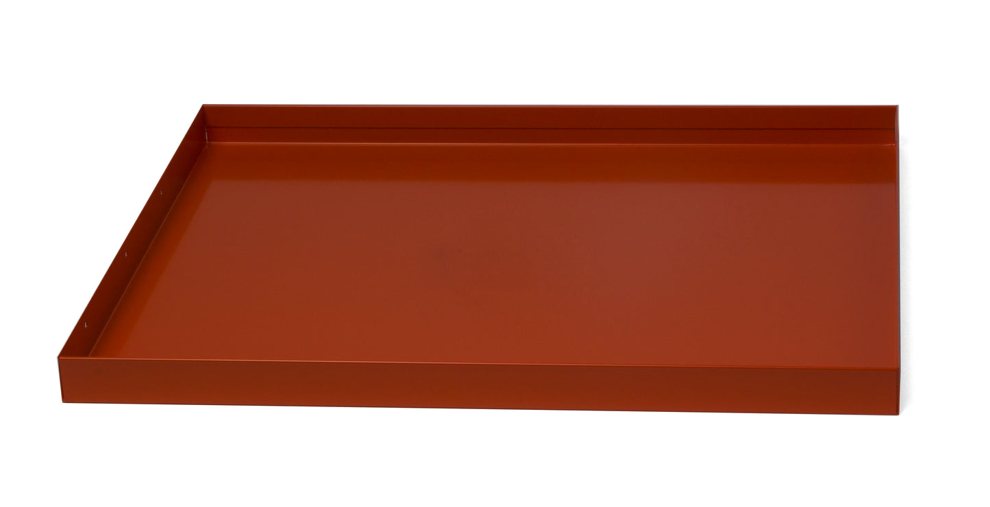 Ausziehtablar - Schublade - Für USM Haller - RAL 2004 - Reinorange - 75 50 35
