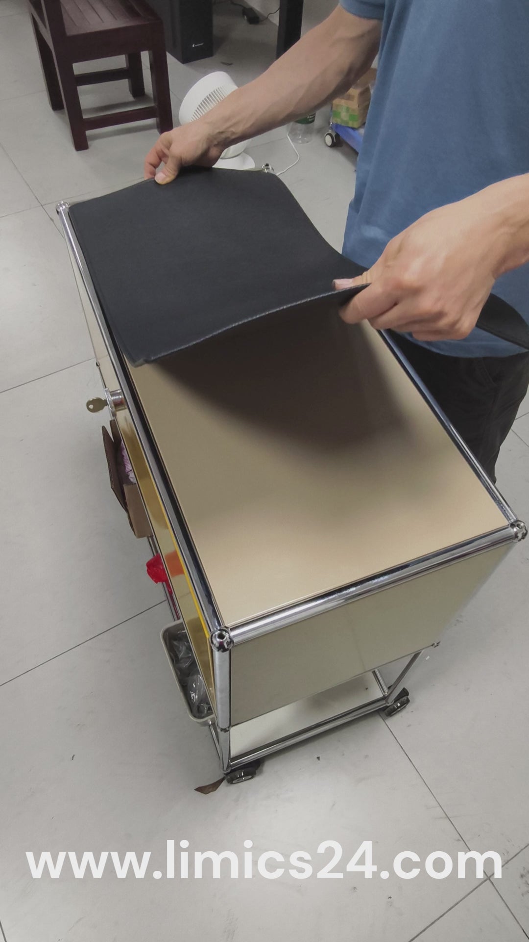 Premium Magnet Kunstlederauflage für modular Möbel