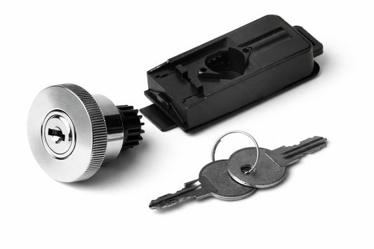 Set Door Handle Lock Fixing Kit Keys